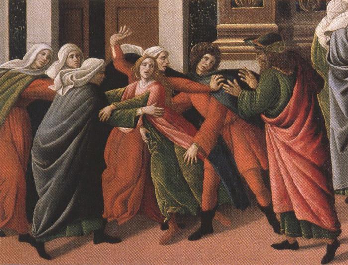 Sandro Botticelli Stories of Virginia (mk360 oil painting image